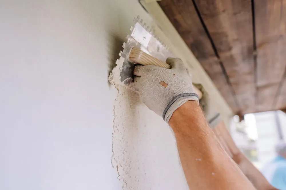 Rénovation façade à Saint-Savin